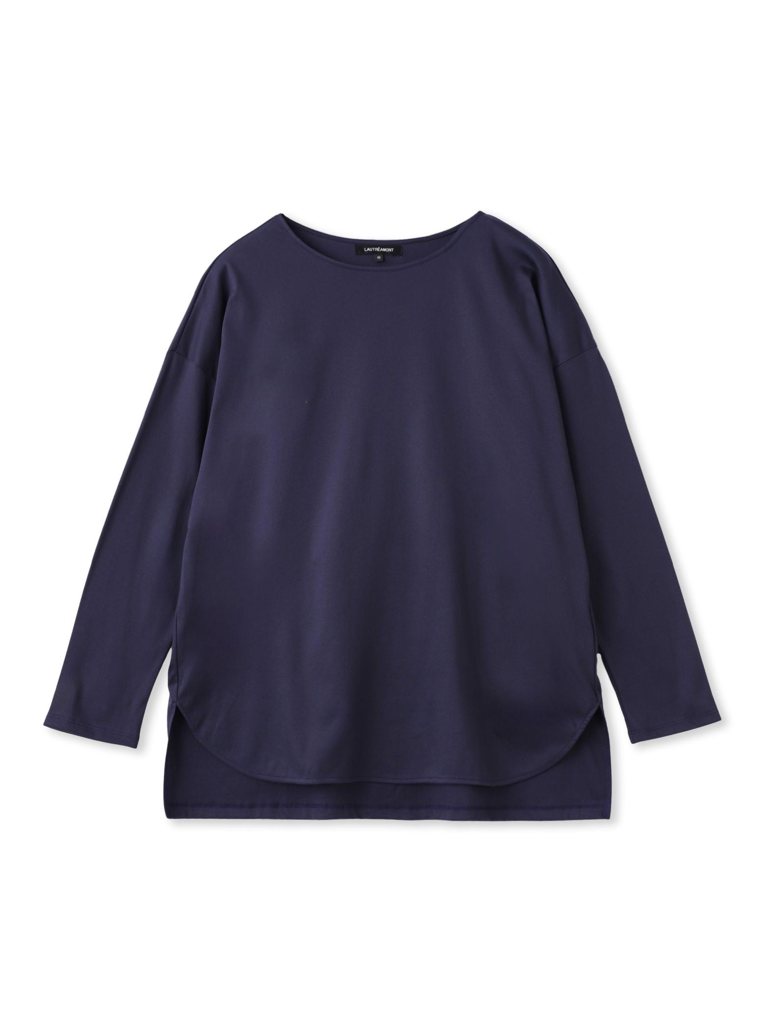 【WEB限定】汗じみ防止大人ロンT ≪3サイズ/洗える≫