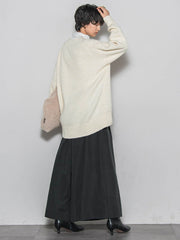 【新色追加】フラッフィーVネックニットカーディガン≪手洗い可能≫