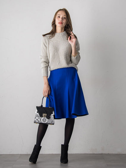 ラメシャギーニット