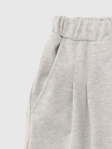 【着回し抜群】裏毛2タックパンツ