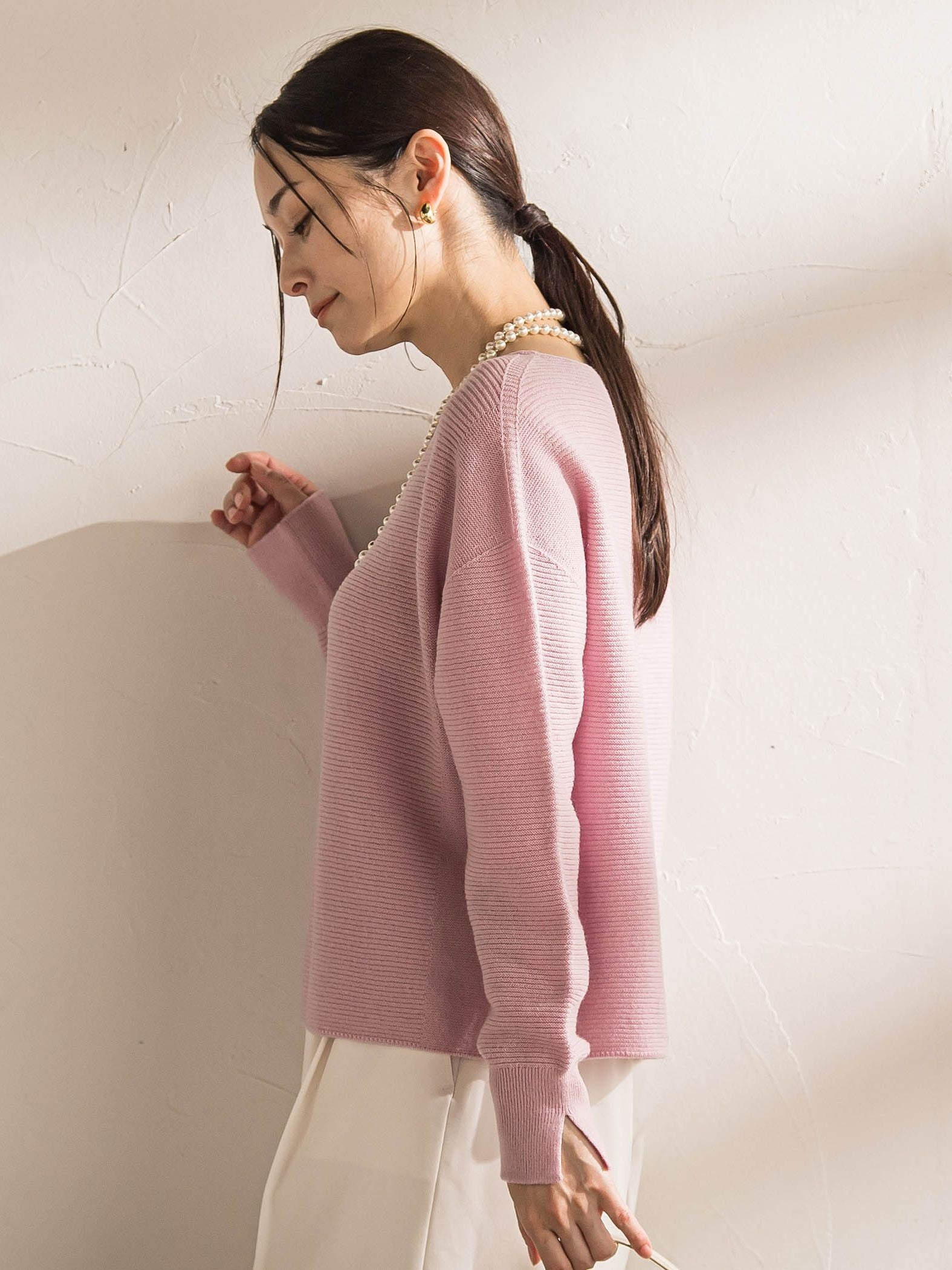 ホールガーメントガーターニット≪WEB限定11号/洗える≫