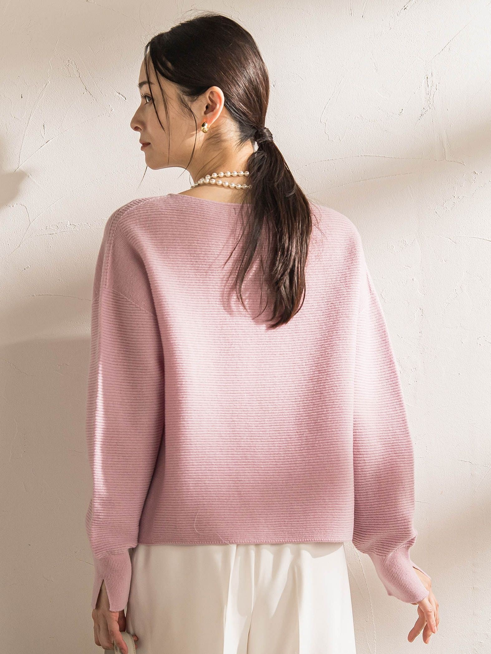 ホールガーメントガーターニット≪WEB限定11号/洗える≫