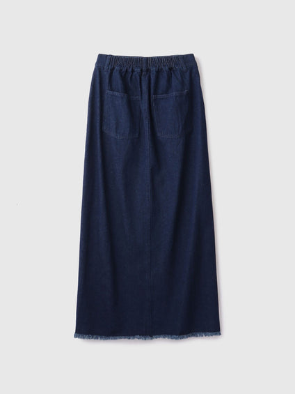 【落ち感◎】10OZデニムIラインスカート