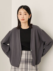 調温クルーネックニット≪手洗い可能≫