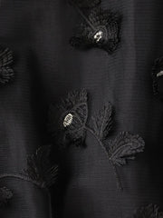 フラワー刺繍チュールジャケット