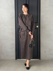 【WEB限定】フェイクスエードプルオーバー≪セットアップ対応≫