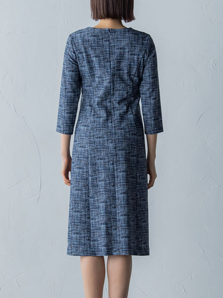 ハイテンションツィードプリントワンピース