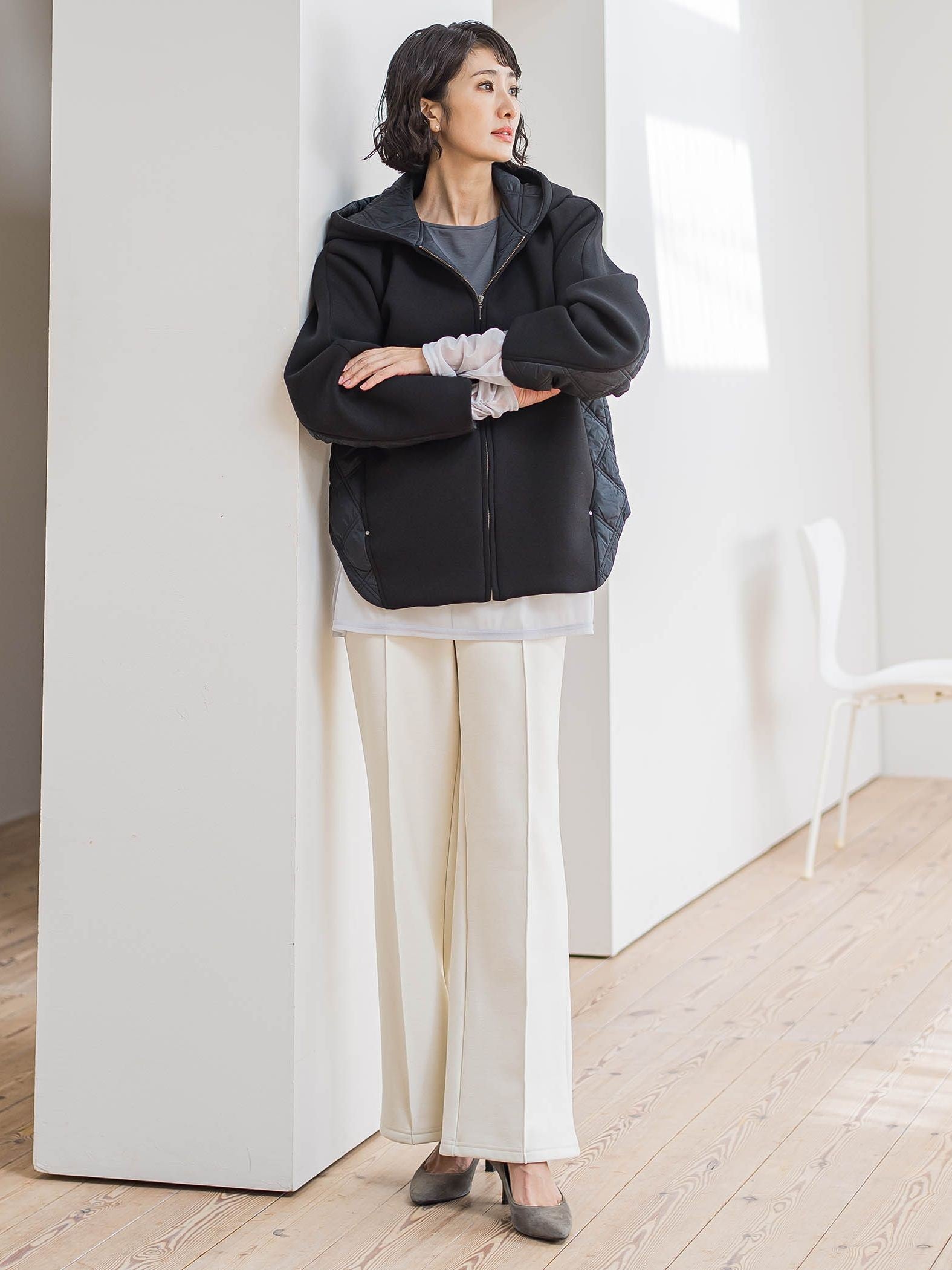 【biyori】ダンボールキルトブルゾン