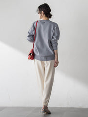 【WEB限定】お肌にやさしいファスナーニット≪手洗い≫