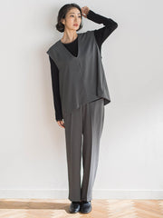 ラメテレコカットソー