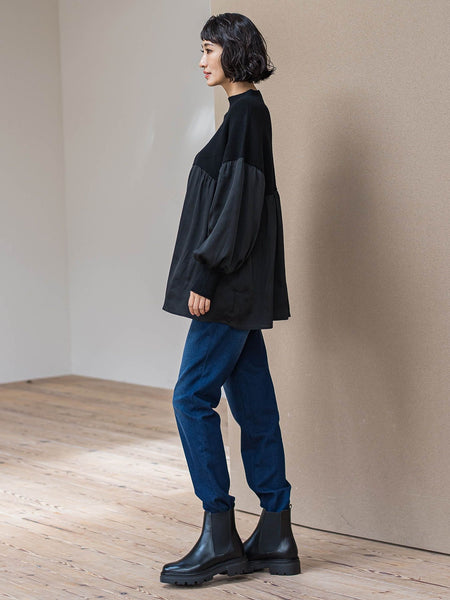 【WEB限定】”楽暖”あったか裏起毛スキニーデニム≪洗濯機で洗える≫