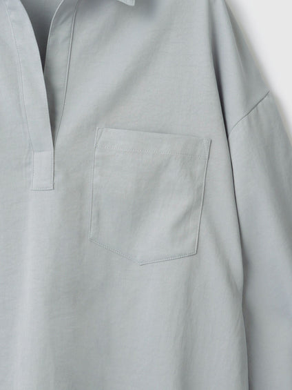 ポケットスキッパーシャツ
