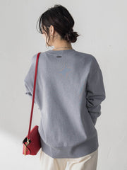 【WEB限定】お肌にやさしいファスナーニット≪手洗い≫