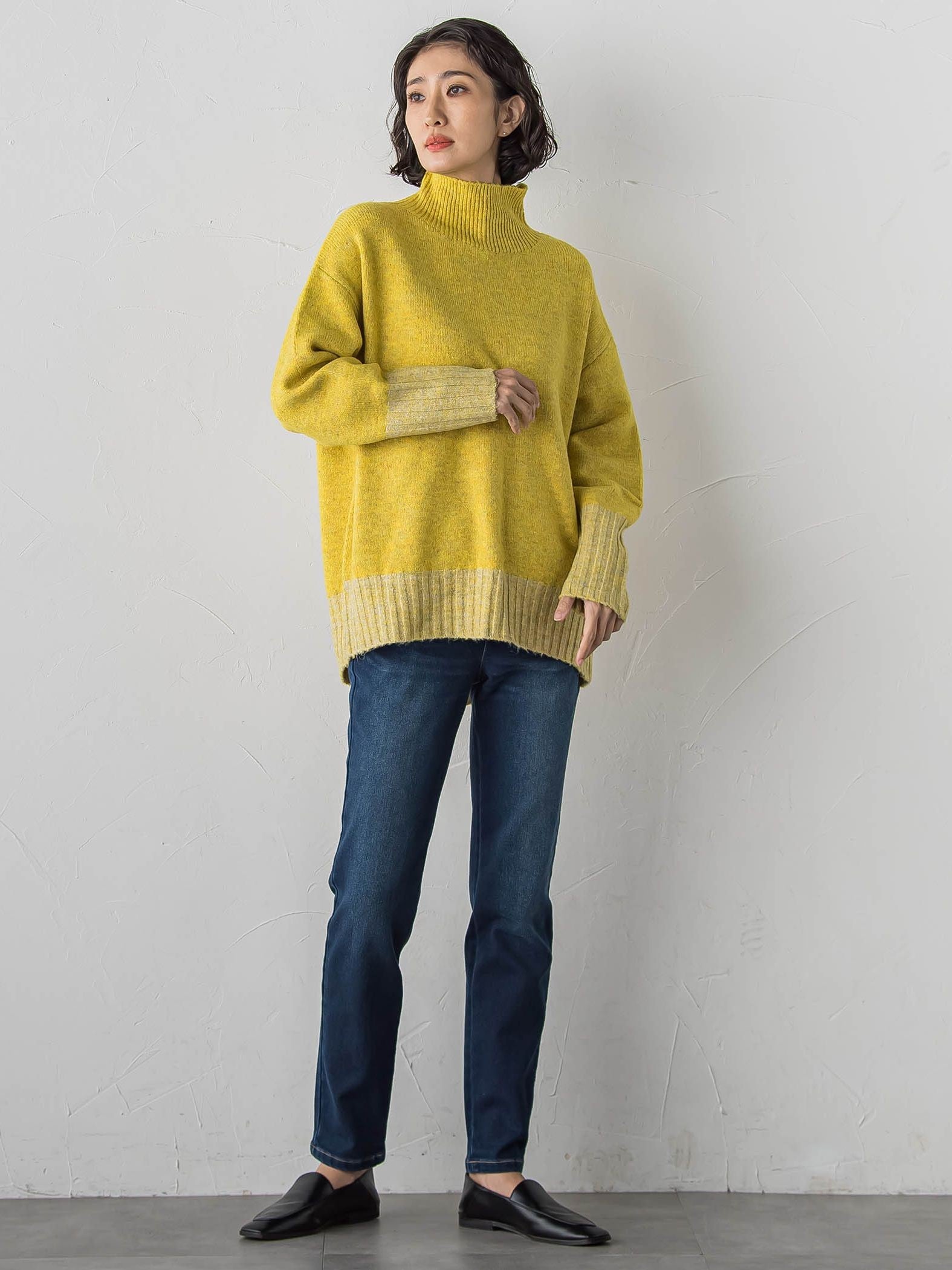 【WEB限定】”あたたか美脚”裏起毛デニム