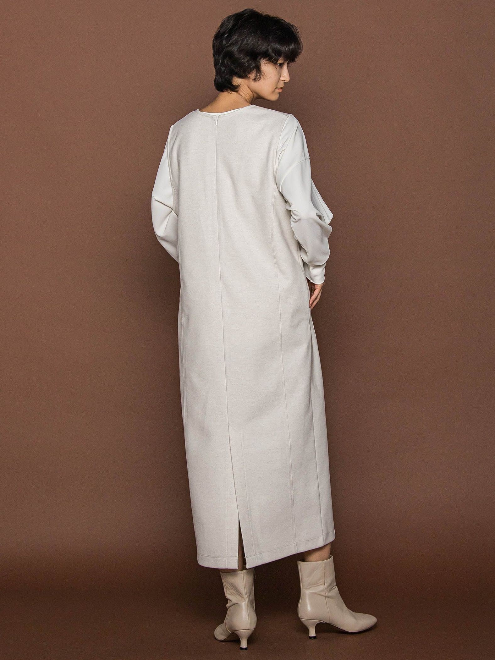 【楽・美・軽】ー3kg見えIラインワンピース≪手洗い可能≫