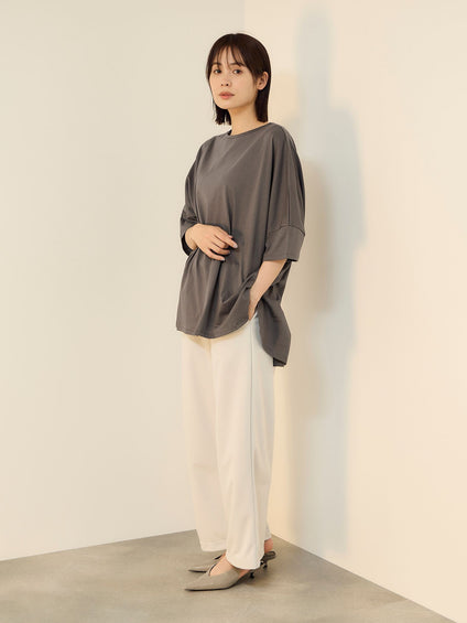 【機能するミニマル服】ポンチョTシャツ
