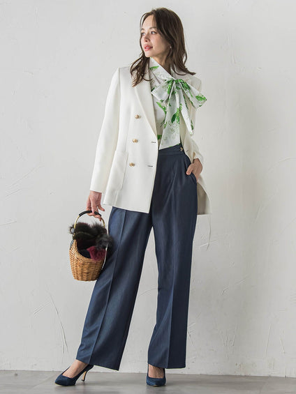 スズランプリントブラウス