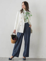 スズランプリントブラウス