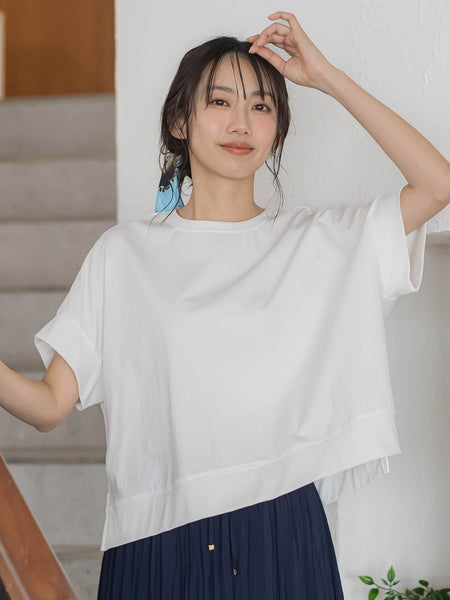 クロップドカットソー