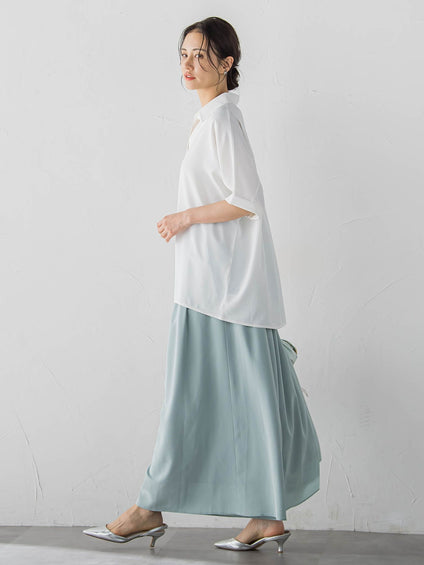 【WEB限定】クールアップブラウス≪セット着用可≫
