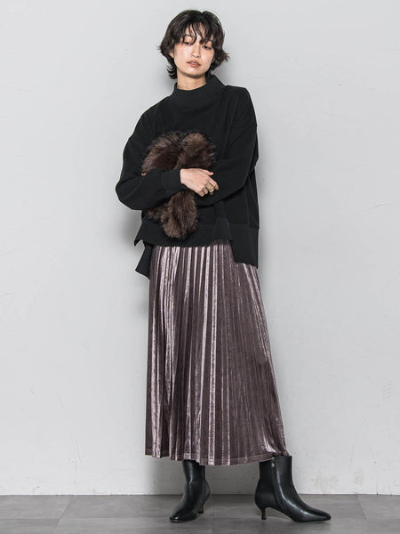 【楽・美・軽】ハイネックプルオーバー≪手洗い可能≫