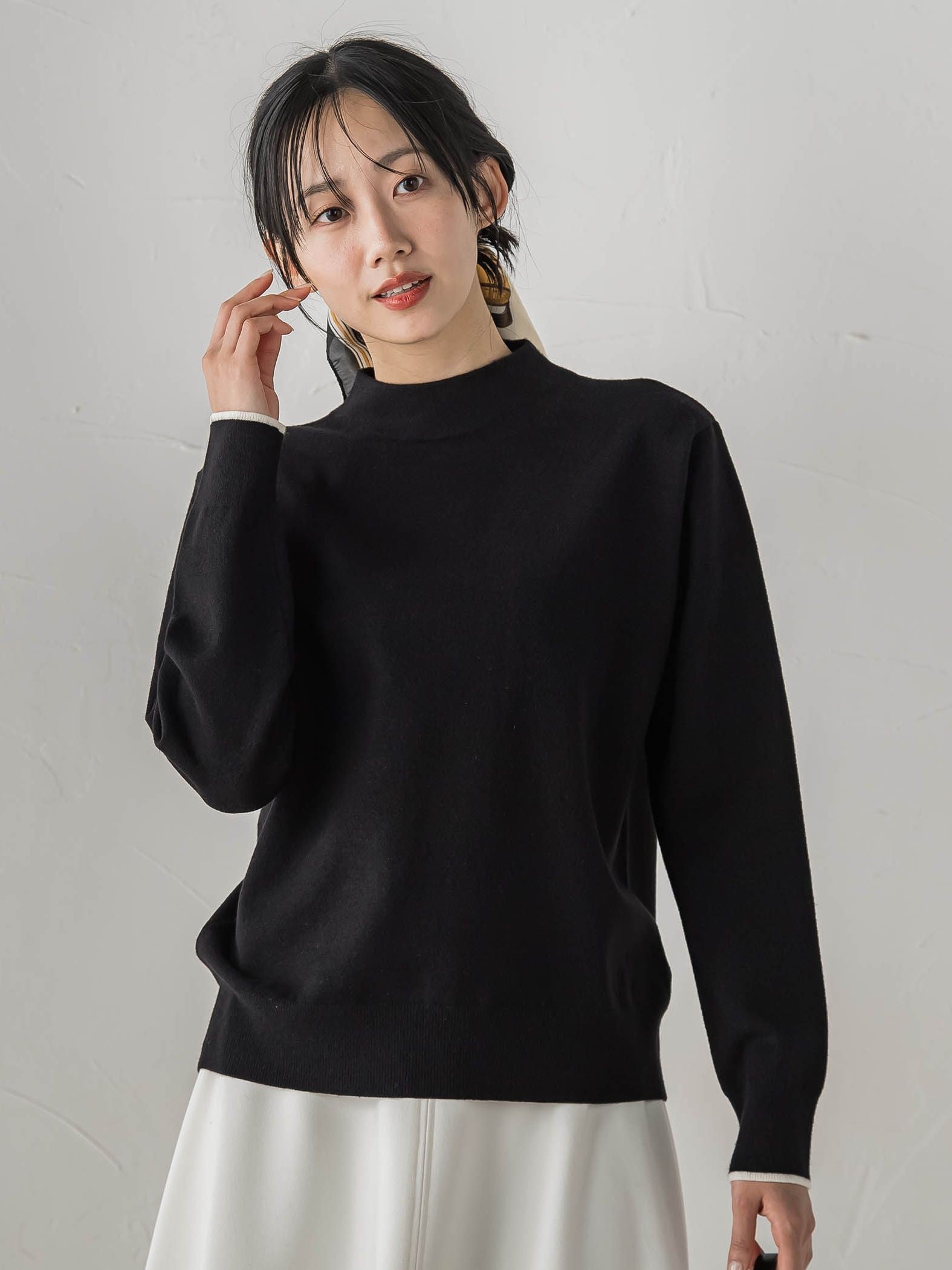 【WEB限定】スーパーストレッチプルオーバー≪洗濯機で洗える≫