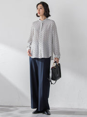 エクセレントウォーム裏起毛ワイドパンツ