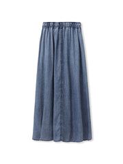 ゆれるデニムサークルスカート