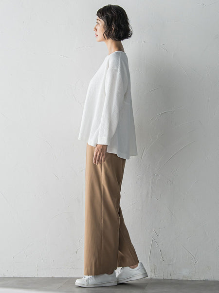 つぶつぶジョーゼットカットソー