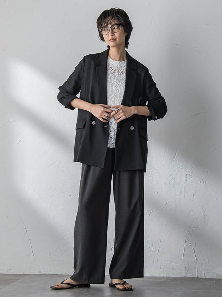 ヴィンテージメッシュダブルブレストジャケット