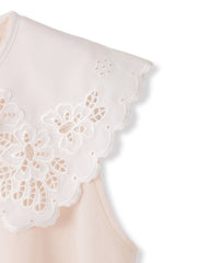 セパレートスカラップレースカラープルオーバー