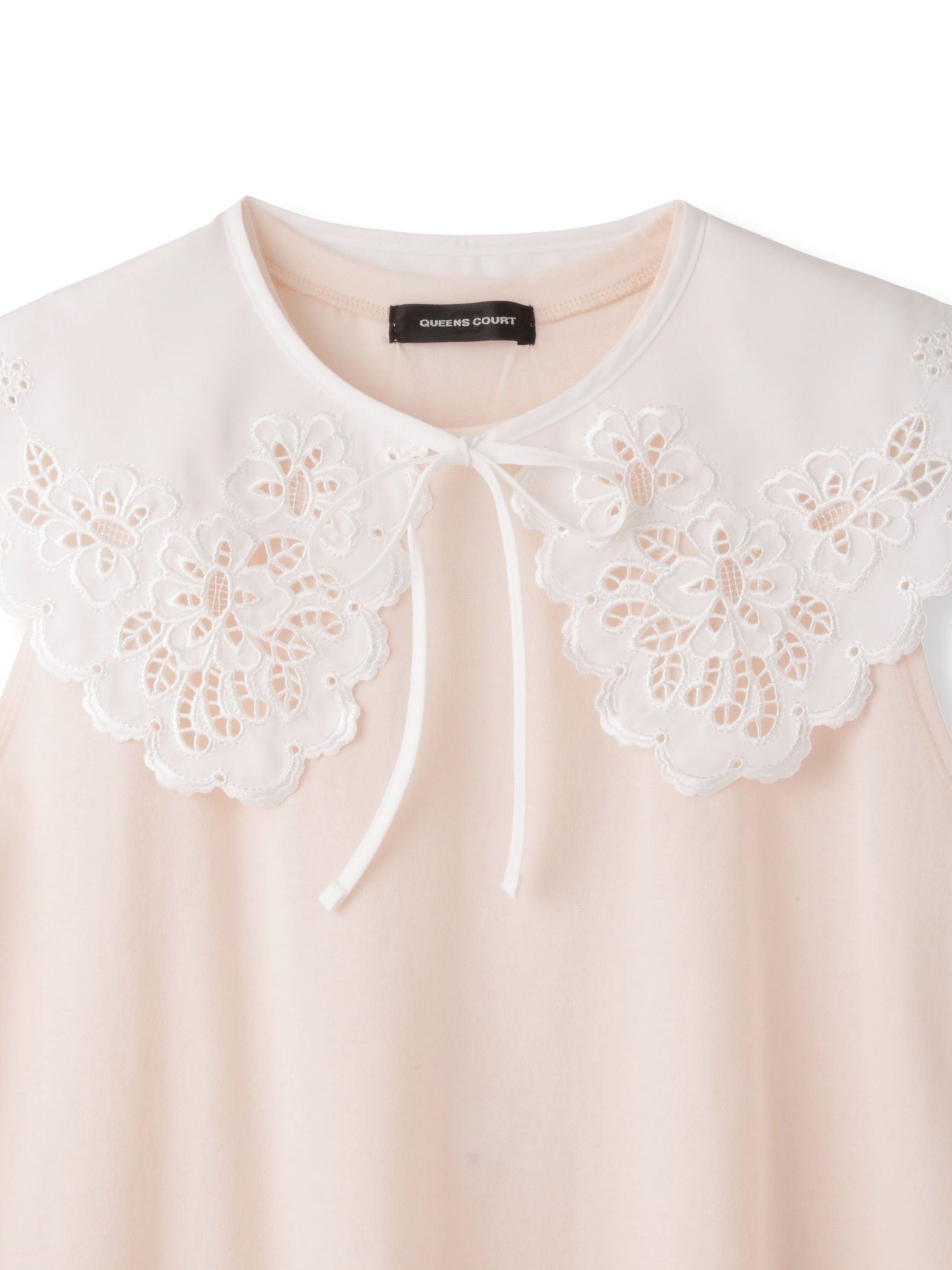 セパレートスカラップレースカラープルオーバー