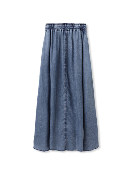 ゆれるデニムサークルスカート