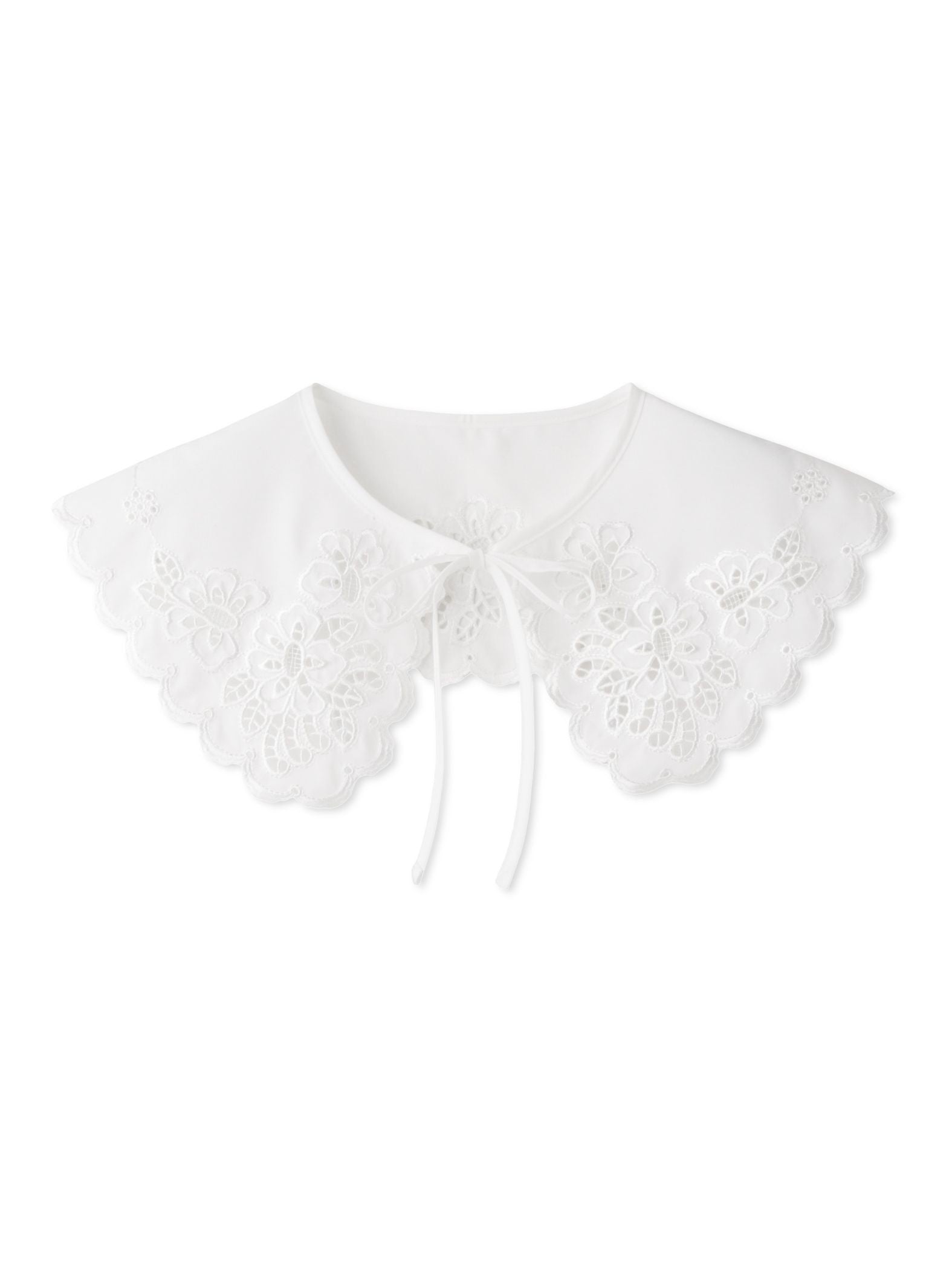 セパレートスカラップレースカラープルオーバー