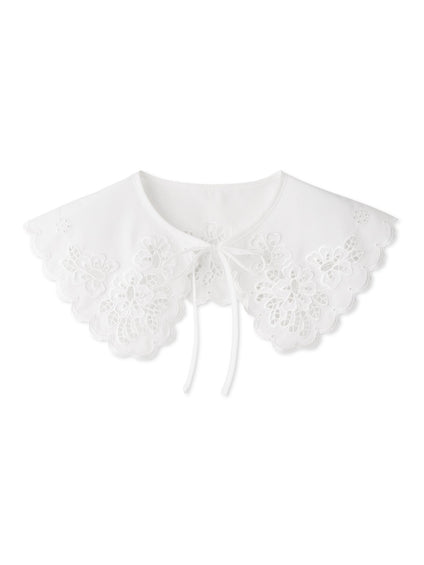 セパレートスカラップレースカラープルオーバー