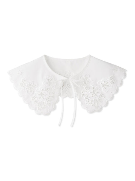 セパレートスカラップレースカラープルオーバー