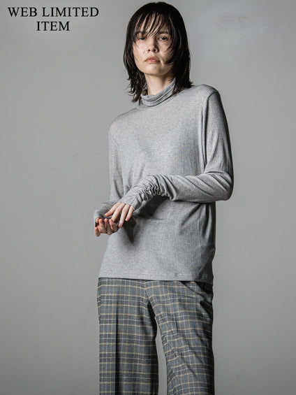 【WEB限定商品】極上の肌触りカシミヤシルクシアーカットソー