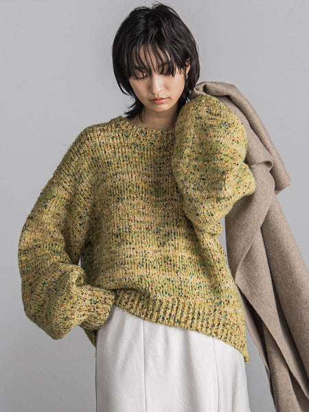WEB限定】ラメ混ファンシーヤーンニットプルオーバー≪手洗い可能≫ | MAYSON GREY（メイソングレイ） | レディースファッション通販のJ  Lounge【公式】