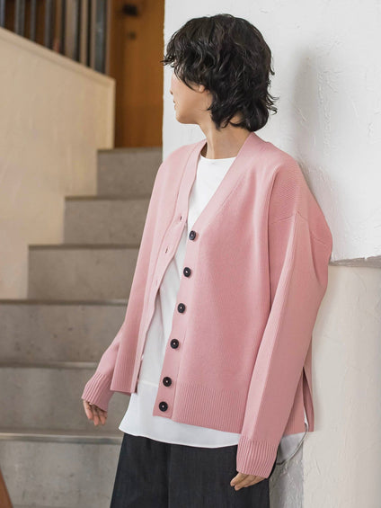 【WEB限定カラーあり】スポンディッシュニットカーディガン