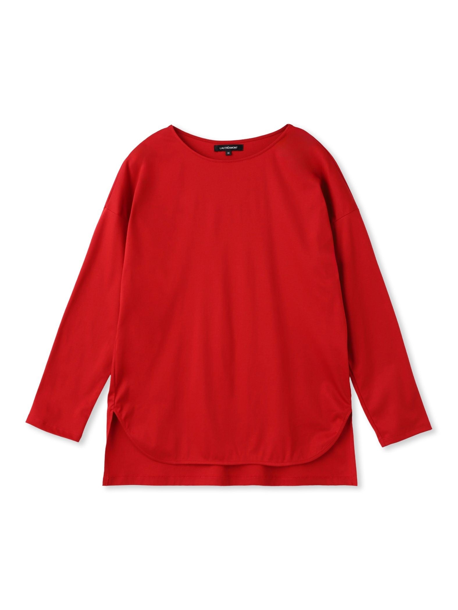 【WEB限定】汗じみ防止大人ロンT ≪3サイズ/洗える≫