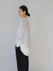 soft gather tops 【日本製】