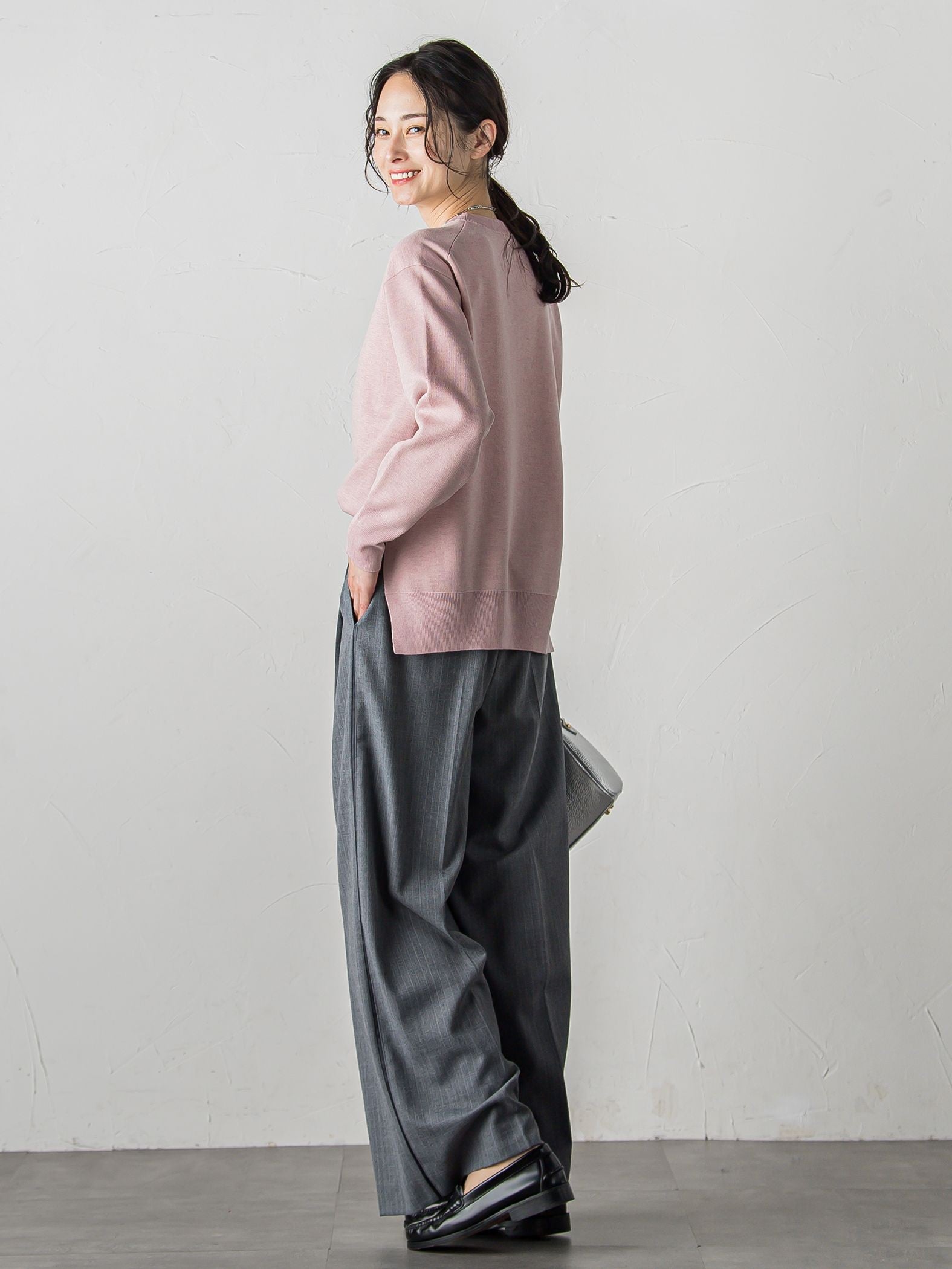 ハイカウントフラノパンツ