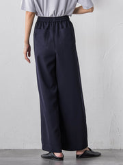 【大きいサイズ】【受注会限定】トリアセチノワイドパンツ