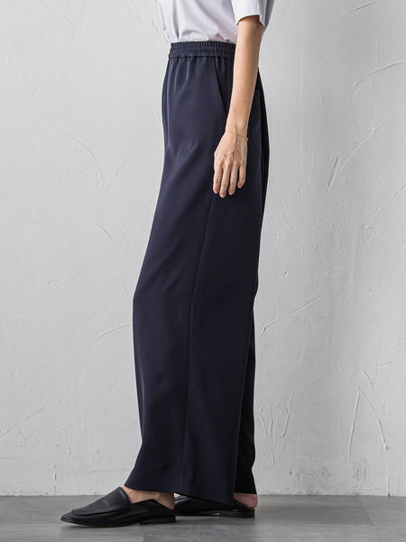 【大きいサイズ】【受注会限定】トリアセチノワイドパンツ