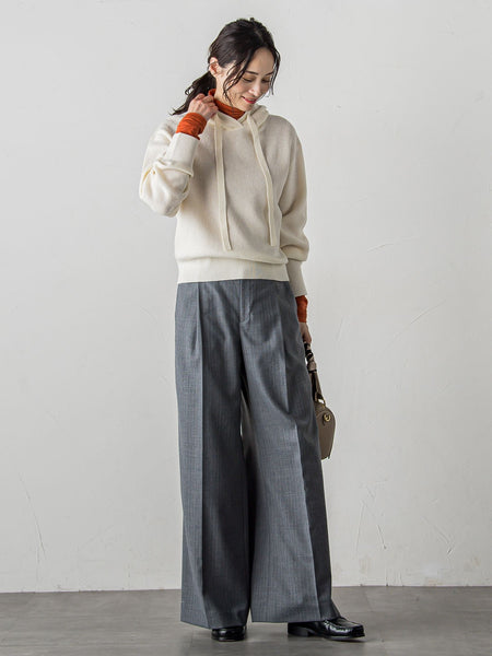 ハイカウントフラノパンツ