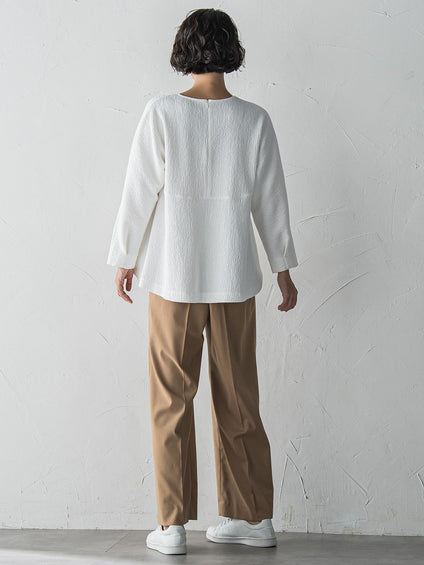 つぶつぶジョーゼットカットソー