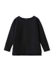 【WEB限定】裏毛布クルーネックプルオーバー≪毛玉防止・ストレッチ≫