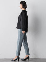 メルトンニットドッキングカットソー