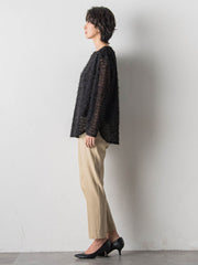 【大きいサイズ】ハイパワーストレッチテーパードパンツ