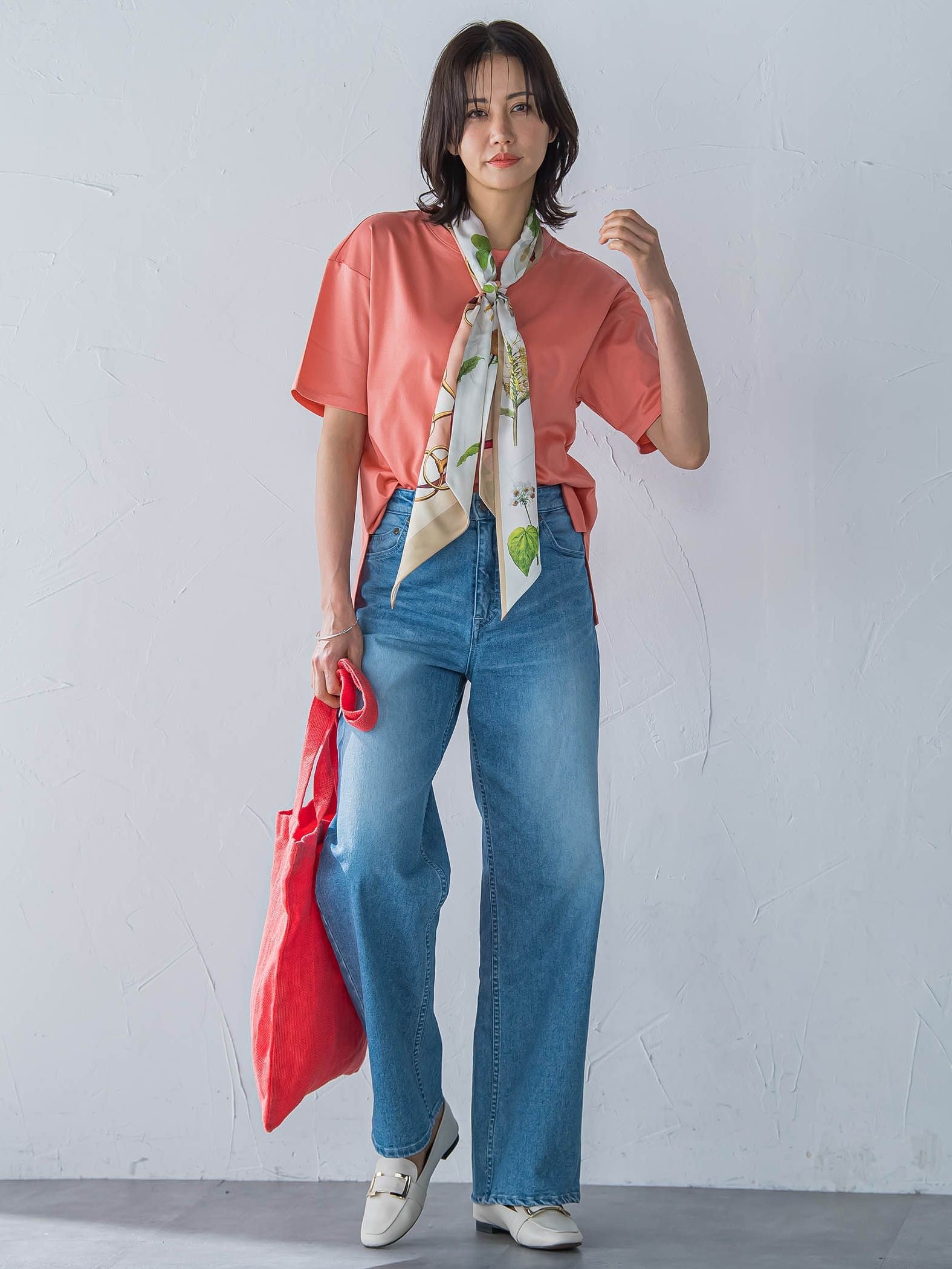 【WEB限定】【DELIY】LINEN RAMIE LENO WEAVE SHOULDER BAG
